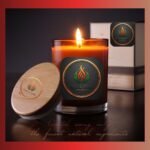 Amber Luxe Glass Jar Candle