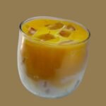 Mango Latte Glass Candle - Image 2